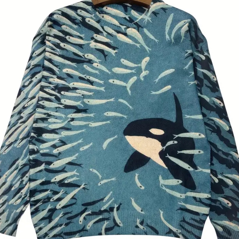 Whale sweater - Picture 3 of 7